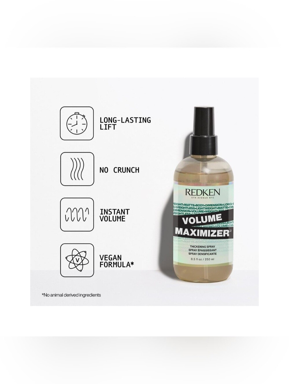 NEW Redken Volume Maximizer Spray
